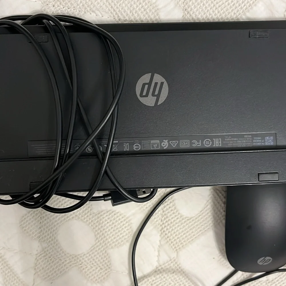 Hp mouse and keyboard